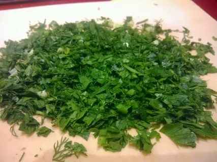 تصویر 1 از سبزی آش گشنیز آماده مصرف با عطر طبیعی و دلپذیر